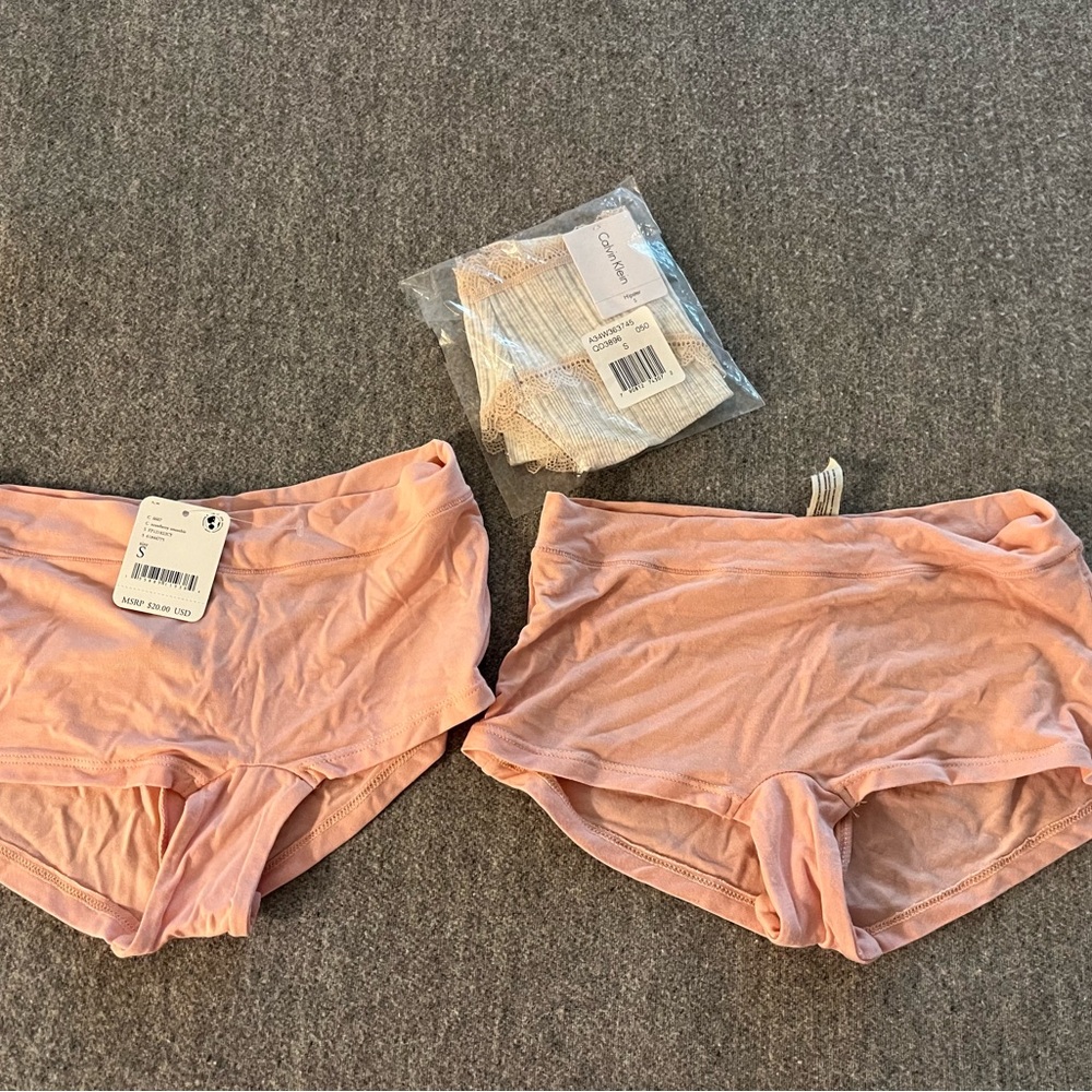 Free People Intimates DKNY Underwear Lot New